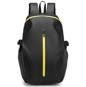 Resim Büyük Kapasiteli Su Geçirmez Motosiklet Sırt Çantası - Kask, Ceket Ve Eşyalar İçin Çok Amaçlı Sarı Sarı 
