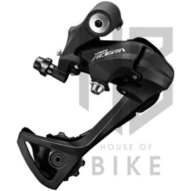Resim Shimano Arka Aktarıcı 9V Uzun Bacak RD-T3000 Acera Siyah 