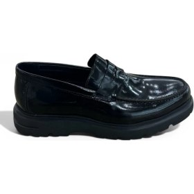 Resim Deri Ortopedik Erkek Oxford Ayakkabı 