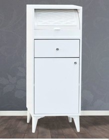 Resim 1 Kapılı 1 Çekmeceli Beyaz Ekmeklik Beyaz 