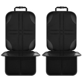 Resim 2pcs Çocuk Otomobil Koltuğu Koruyucusu Kaymaz Taban Malzemesi + Su Geçirmez 600d Kumaş Kara Çizgi , Boyut:kara Çizgi 