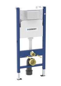 Resim Geberit Gömme Rezervuar Alpha - 12 Cm - Duofix - 112 Cm - 458.233.00.2 Mavi 