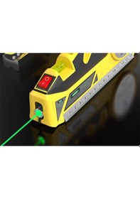 Resim Çok Fonksiyonlu Yüksek Hassasiyetli Dekorasyon Ölçüm Cetveli Yeşil Işık 