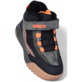 Resim Wisco 064 Haki-orj Erkek Çocuk Kürklü Bot Haki 