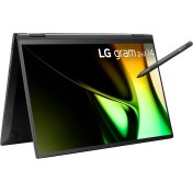 Resim Lg Gram – 14'' IPS Wuxga 120Hz Dokunmatik 2'si 1 Arada Laptop Intel Core Ultra 7 155H Intel Arc Graphics 16GB LPDDR5X Ram 1tb Pcle 4 SSD Win 11 Home Siyah 