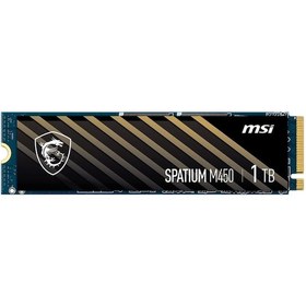 Resim Msı Spatium M450 1tb V1 3400/2400mb/s Pcıe Gen 4.0 Nvme M.2 Ssd Adad6msı0032 