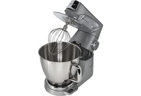 Resim Esmo Home Kenwood Titanium Chef Baker Xl Mutfak Şefi Gümüş KVL85.004SI - Stand Mikser, Hamut Yoğurma Makinesi, Entegre Tartı, 1200 Watt, Sıçrama Önleyici Kapak, 4 Hazne Içi Aparat 