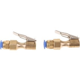 Resim Suntek 1 Çift Araba Bisiklet Hava Kompresörü Chuck Meme Lastik 