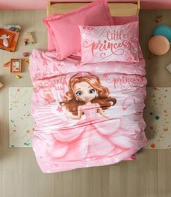 Resim Junior Genç Ranforce Nevresim Takımı Tek Kişilik Gimbiya Pembe 