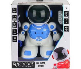 Resim Pasifik Toys Uzaktan Kumandalı Akıllı Astronot Robot Işıklı Sesli Mavi DB05 