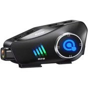 Resim Genel Markalar Q28 Kameralı Motosiklet Kask Interkom - Bluetooth 5.0, 1080p Hd Video Kayıt, Su Geçirmez, 