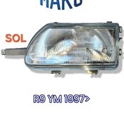 Resim Mako Renault 9 Yeni Model Sol Far Komple 38290111 Sol Far 