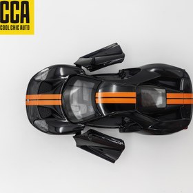 Resim CCA 1:42 Ford GT 2017 Die-Cast Araba, Açılabilir Kapılar, Geri Çekme Eylemi, Koleksiyon için Gerçekçi Model, Dekoratif Parça, Oyuncak, Noel Hediyesi. 