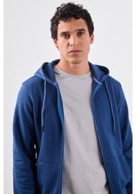 Resim Dufy A.lacivert Erkek Sweatshırt - Regular Fit Lacivert 