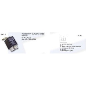 Resim Kapı Kilitleme Rolesi Renault R9/r11/r19/r21 7702188983 