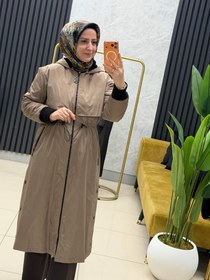 Resim Armine trenç kap 25KT726 - Bej / 38 