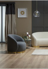 Resim Teddy Berjer Salon&oturma Odası - Antrasit 