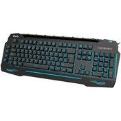 Resim Hello Hl-4616 4 Makro Tuşlu 3 Renk Işıklı Gamıng Oyuncu Klavye 