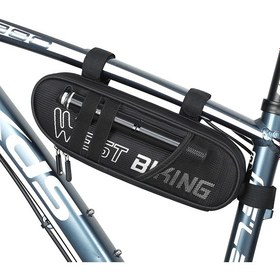 Resim West Biking Bisiklet Üçgeni Yansıtıcı Çanta Boyut: 1.3l (Yurt Dışından) 