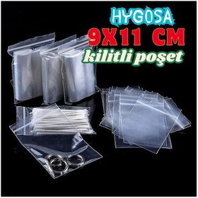 Resim ZİPP PLAST KİLİTLİ POŞET-9x11 ebat-çerez poşeti-çoklu ürün paketleme 