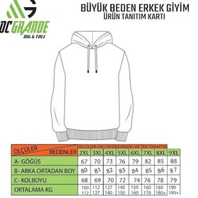 Resim Moc Grande Mocgrande Büyük Beden Selanik V Yaka Classic Sweat 23201 S.Kahve-S.Kahve 