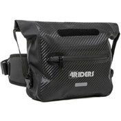 Resim 4riders Carbon Wp Series Belty Bel Çantası Siyah Siyah 