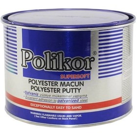 Resim Polikor Polyester Macun 2,7 Kg Sarı 