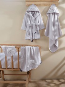 Resim İrya Wooly %100 Pamuk Bebek Önlüğü 