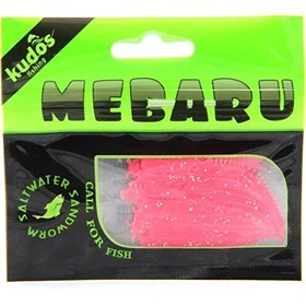 Resim Kudos Mebaru Worm 8 CM Silikon Yem Pembe 