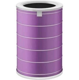 Resim Air Purifier Aktif Karbonlu Mor Hepa Filtre 