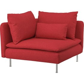 Resim IKEA Kırmızı Konforlu Kanepe - Köşe Koltuk 