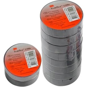 Resim 3M--İzole Bant 3M Marka Siyah Renk Elektrik Bantı 