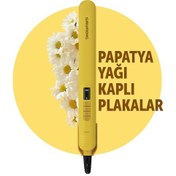Resim Grundig HS 7033 Botanika Papatya Yağı Kaplı Plakalı İyonik Saç Düzleştirici 