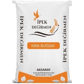 Resim İpek Değirmen Kırık Buğday 25 KG Ekonomik Boy Yerli Doğal Katkısız Pilavlık Taze 