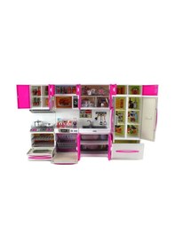 Resim Mutfak Seti Oyuncak Şef Mutfak Seti 4 Lü Buzdolabı Fırın Lavabo B 