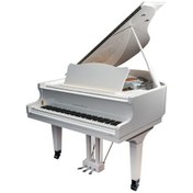 Resim Johannes Seiler Model 160TW Traditio Akustik Kuyruklu Piyano (Beyaz) 