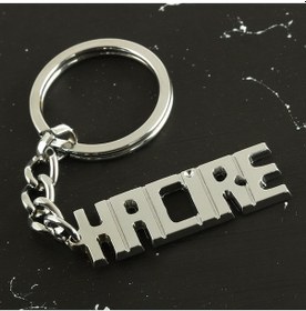 Resim Ilkeshop Hacire İsimli Anahtarlık- Çok Renkli 