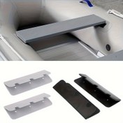 Resim 2 adet Evrensel Kano Koltuk Kanca Klipsi, Şişme Botlar, RIB, Dinghy için Yüksek-Endeksli Plastik Braketler - Dayanıklı Tekne Aksesuarları 