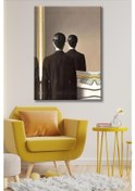 Resim Rene Magritte - La Reproduction Interdite - 106278 - Dekoratif Duvar Kanvas Tablo 