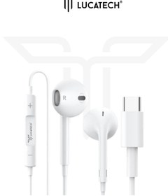 Resim Lucatech Samsung A15 / A16 / A34 / A35 / A54 Uyumlu Type-C Stereo Kulaklık 