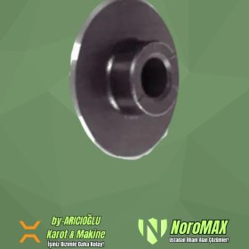 Resim Noromax 2 Lik Elektrikli Tezgah Pafta Bıçağı Boru Kesme Elması 3 Lük 4 Lük 