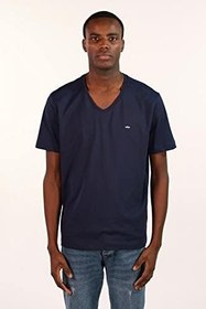 Resim Arma Erkek Giyim Kısa Kollu T-shirt Ar-ma Erkek V Yaka Tişört Basic Regular Fit %100 Pamuk Süprem Baskısız Y22364400101 Lacivert-l1 