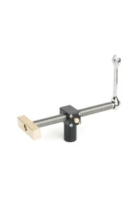 Resim Ağaç İşleme Hızlı Sabit Klip Kelepçe Fikstürü Ayarlanabilir Tezgah Mengenesi Doğrama İş Parçası Kelepçe Marangoz Tezgahı Sıkma Aracı 19mm Masaüstü Delik İçin 