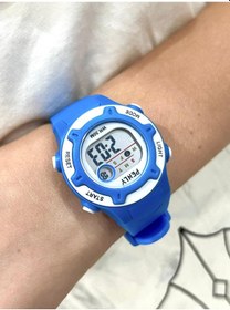 Resim Penly Dijital Kol Saati 8203 Model Mavi +4 Renk Kronometre-alarmlı 5atm Su Geçirmez 