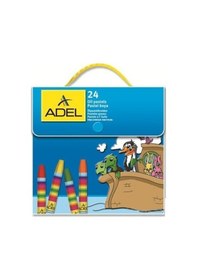 Resim Adel Pastel Boya 24 Renk Çantalı 