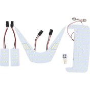 Resim Sanning C-Led Iç Okuma Işıkları Beyaz LED Tavan Işık 102 6000 K Iç Sinyal Lambası Etiket (Yurt Dışından) 