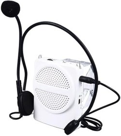 Resim Öğretmen Tur Rehberi Toplantısı Için Kulaklık Mikrofonlu Pratik Taşınabilir Kablosuz Ses Amplifikatörü 