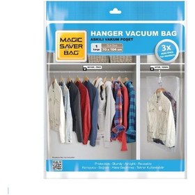 Resim Magic Saver Bag Askılı 1Lı Vakumlu Poşet 70X144 Cm 