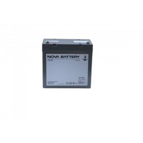 Resim NOVA 12V 55Ah MARİN JEL AKÜ 