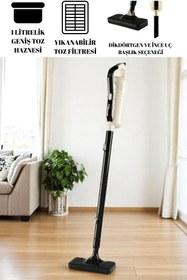 Resim Yui Vc90 Torbasız Kablolu Dikey Süpürge Ve El Süpürgesi 